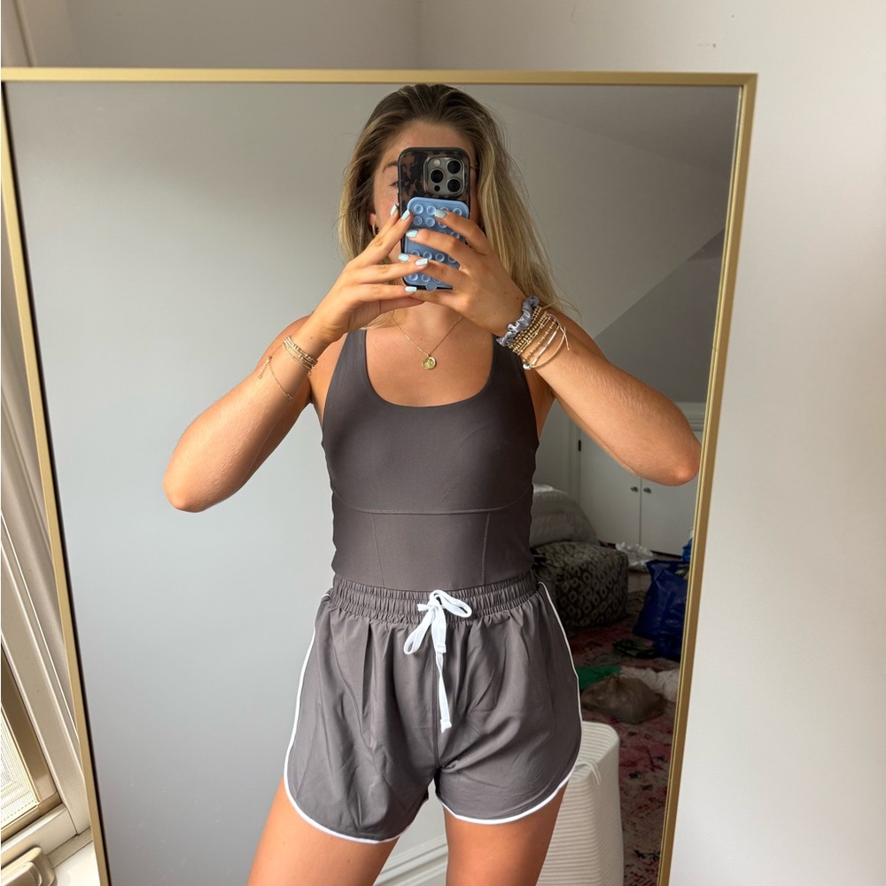 Gray FABLETICS romper